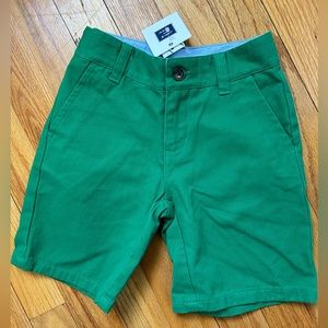Janie and Jack Kelly Green Boy Shorts. New With Tags Size 4